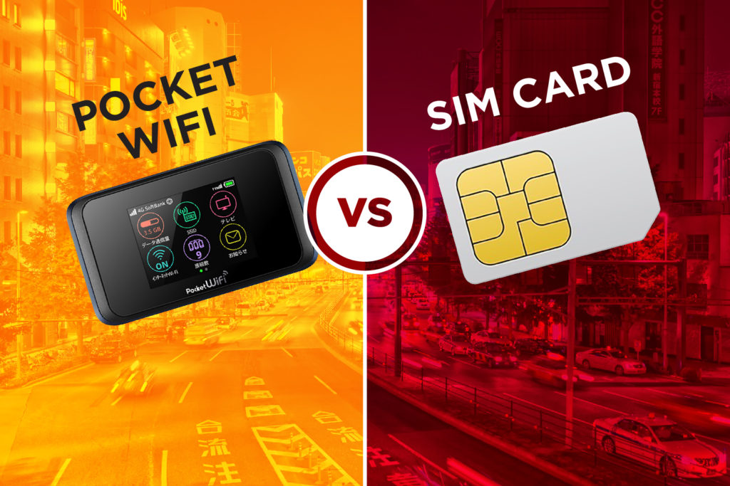 Pocket WiFi Vs. SIM card ¿Cuál es mejor?